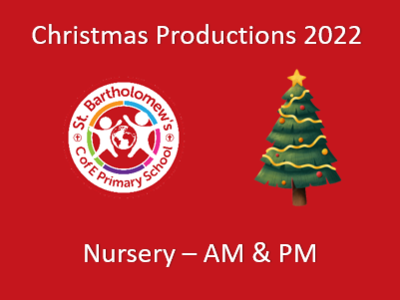 Image of Christmas Productions 2022 - Nursery - AM & PM