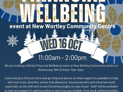 Image of Winter Financial Wellbeing - New Wortley Community Centre