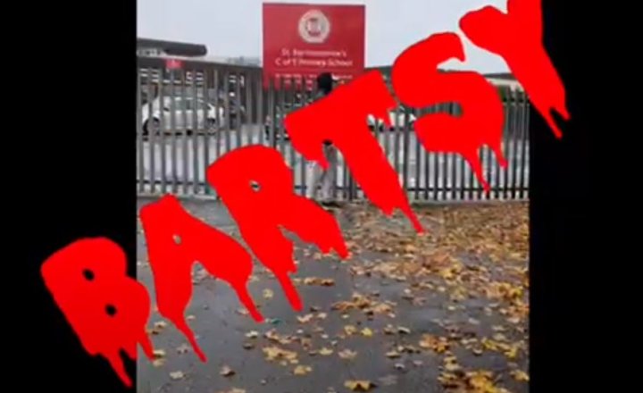 Image of Year 5 - Art - Bartsy Banksy Video 2