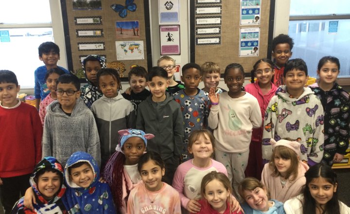 Image of Year 4 (Class 9) - Pyjama Day for the Zarach charity