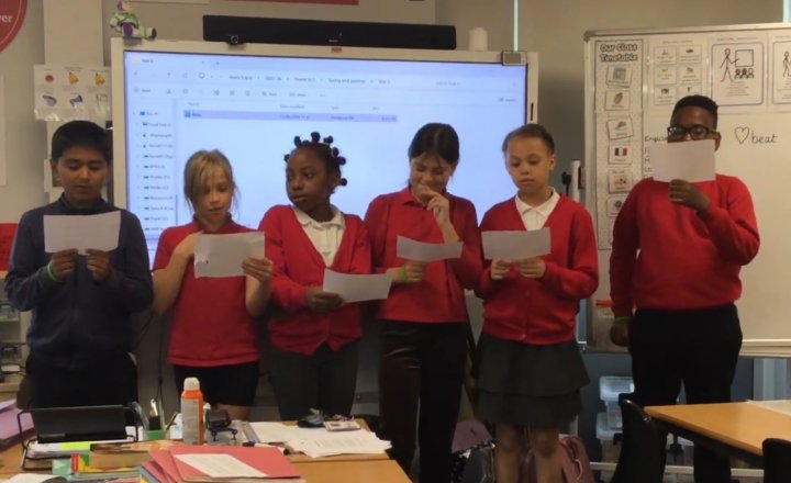 Image of Year 5 (Class 13) - English - Shakespeare Poems