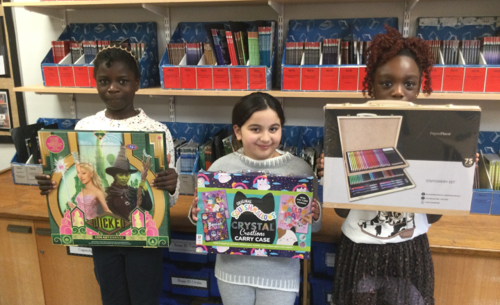 Image of Year 5 (Class 12) - Christmas Raffle Winners