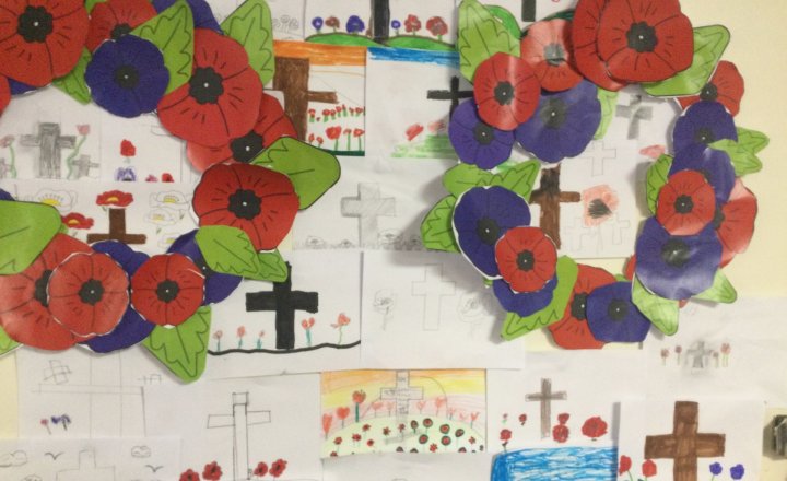 Image of Year 5 (Class 13) - Art - Remembrance Day