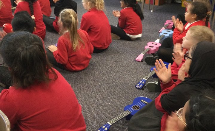 Image of Year 3 (Class 9) - Music - Ukelele Lesson
