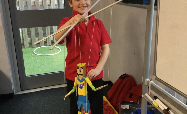 Image of Year 2 (Class 5) - Design Technology - Home Made Puppet