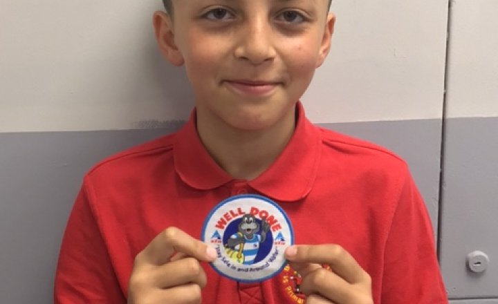 Image of Year 6 Pupil - Swimming Achievement