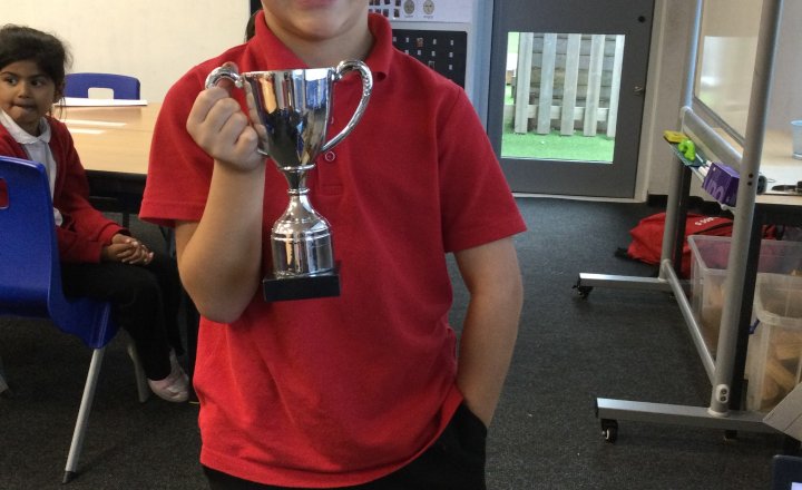 Image of Year 2 (Class 5) - Man of the Match Award