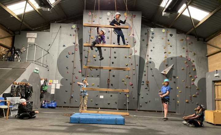 Image of Lineham Farm (Class 12 & Class 14) - Climbing Wall and Jacob's Ladder