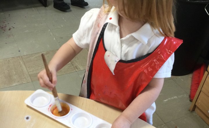 Image of Reception - Art - Colour Mixing
