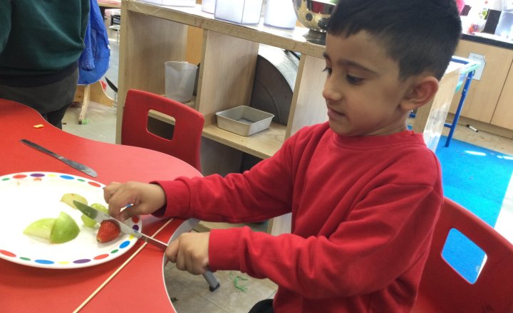 Image of Reception (Class 1) - Design Technology - Fruit Kebabs