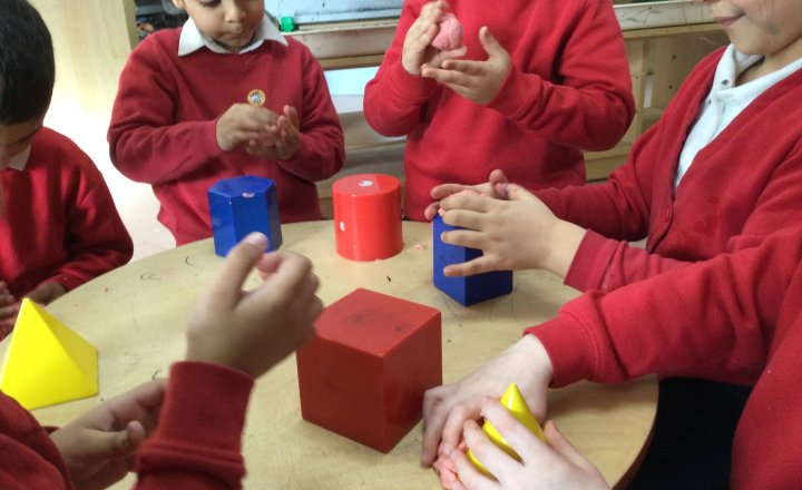 Image of Reception (Class 1) - Maths - 3D Shapes