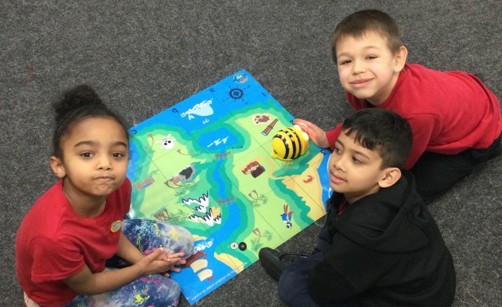 Image of Year 1 (Class 3) - Computing - Beebot Maps