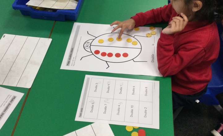 Image of Year 1 (Class 3) - Maths - Doubling Numbers