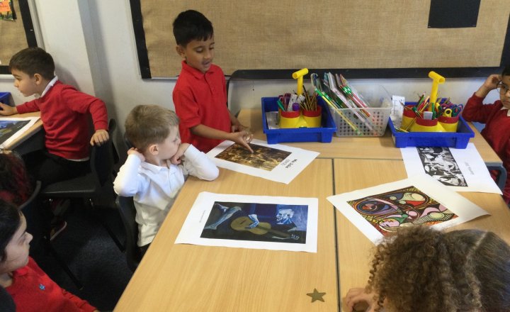 Image of Year 1 (Class 4) - Art - Picasso