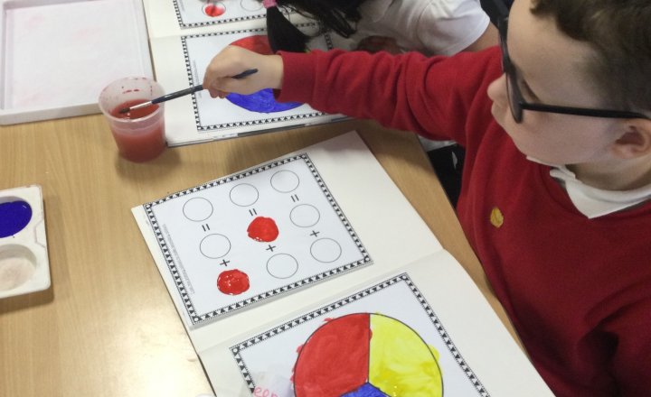 Image of Year 1 (Class 4) - Art - Primary Colours