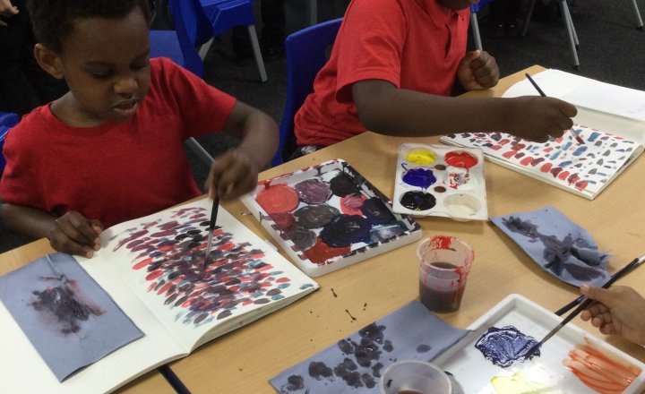 Image of Year 2 (Class 5) - Art - Primary & Secondary Colours