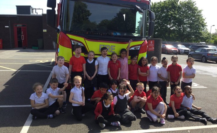Image of Year 2 (Class 5) - Design Technology - Fire Service Visit