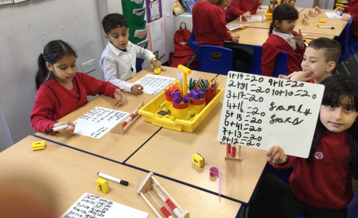Image of Year 2 (Class 5) - Maths - Numbers Bonds to 20