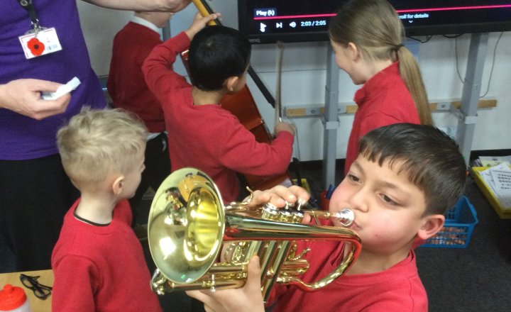 Image of Year 2 (Class 5) - Music - Orchestra Instruments