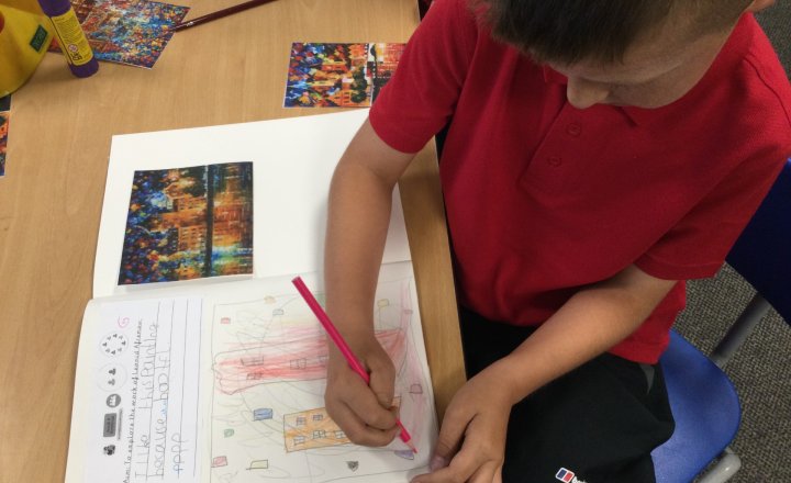 Image of Year 2 (Class 6) - Art & Oracy - Leonids Work