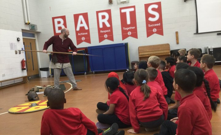 Image of Year 3 (Class 7) - History - Anglo Saxon Workshop