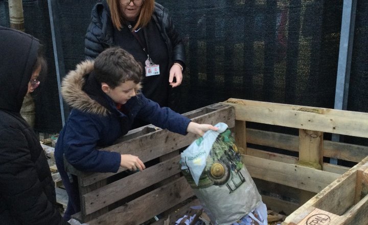 Image of Year 3 (Class 9) - Science - Wildlife Club - Checking our Crops
