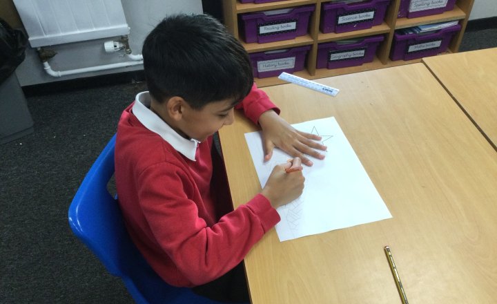 Image of Year 4 (Class 10) - Art - Nativity Artwork