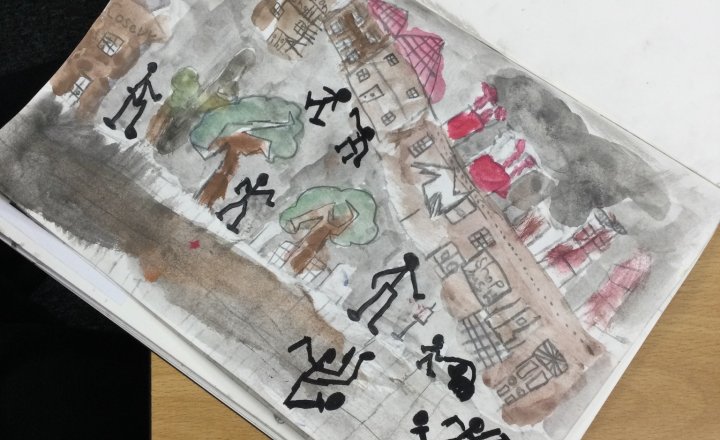 Image of Year 4 (Class 10) - Art - Victorian Armley Sketch
