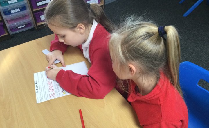 Image of Year 4 (Class 10) - R.E - The Golden Rule