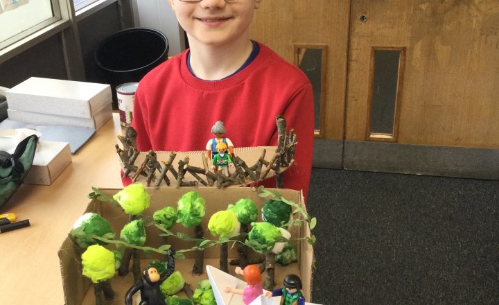 Image of Year 4 (Class 11) - Art / English - Book in a Box Creations