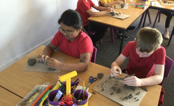 Image of Year 4 (Class 11) - Art - Sculptures