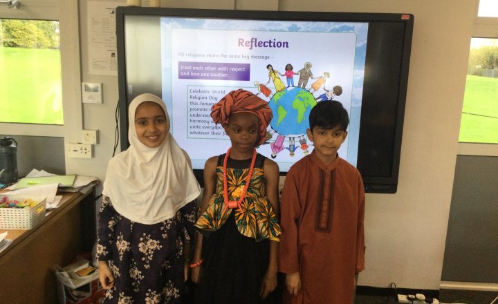 Image of Year 4 (Class 11) - R.E - World Religion Day