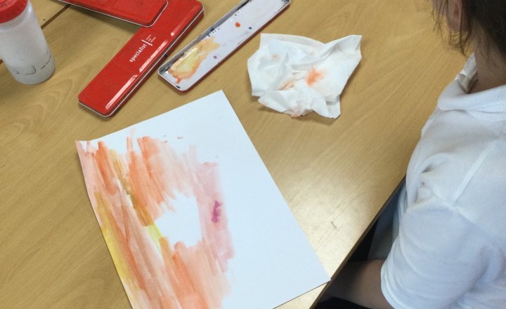 Image of Year 4 (Class 12) - Art - Sunset Backgrounds