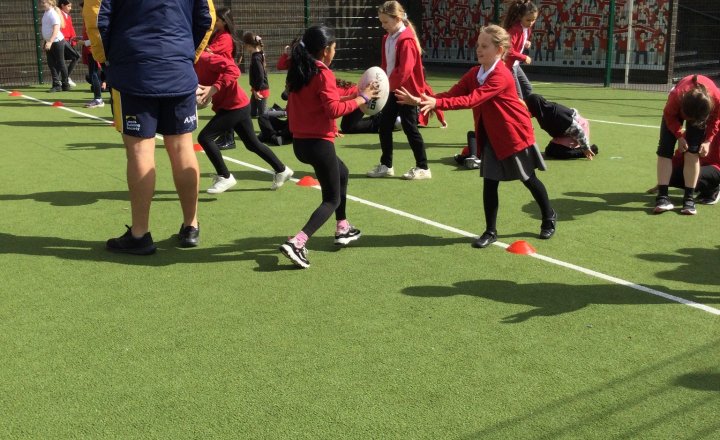 Image of Year 4 - P.E - Rugby Taster