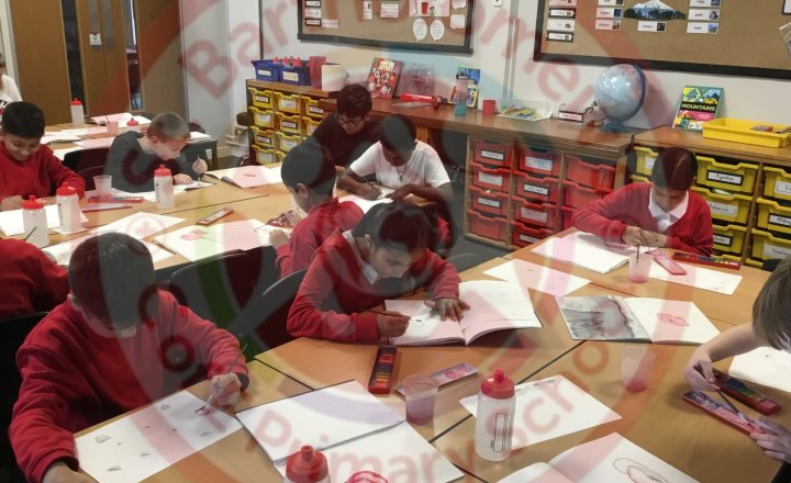 Image of Year 5 (Class 12) - Art - Water Colours