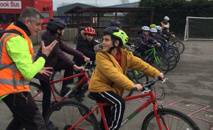 Image of Year 5 (Class 12) - Bikeability