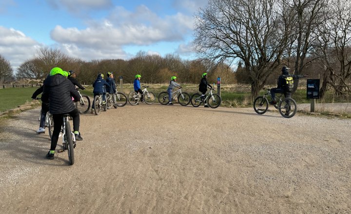 Image of Year 5 (Class 12) - P.E - Mountain Biking Skills