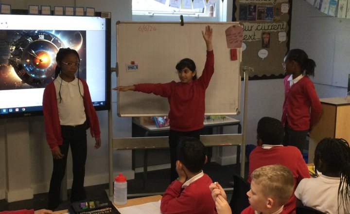 Image of Year 5 (Class 13) - English - Greek Myth Play