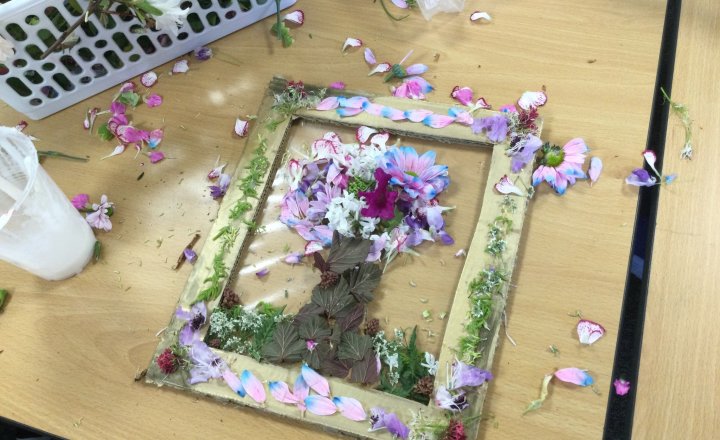 Image of Year 5 (Class 14) - Art - Nature Inspired Pictures