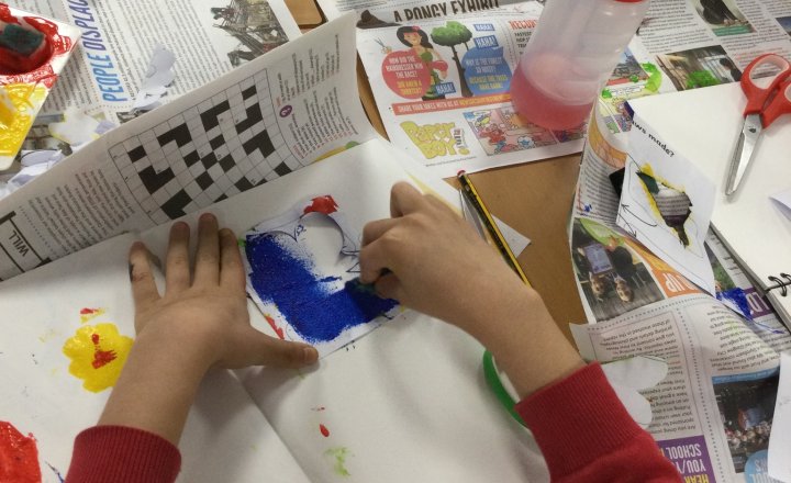 Image of Year 5 (Class 14) - Art - Stencils