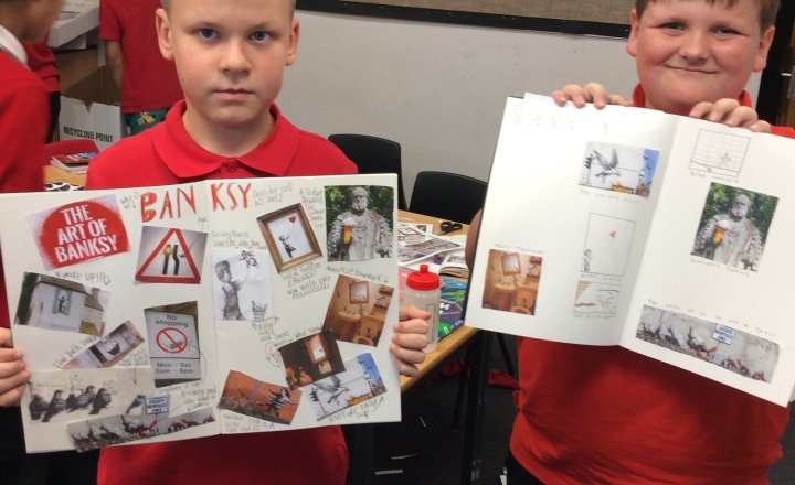 Image of Year 5 (Class 14) - Art - Street Art