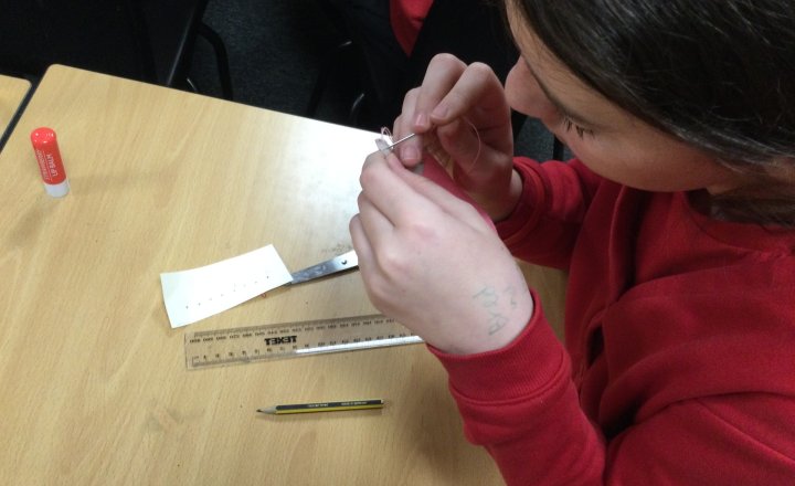 Image of Year 5 (Class 14) - Design Technology - Running Stitch