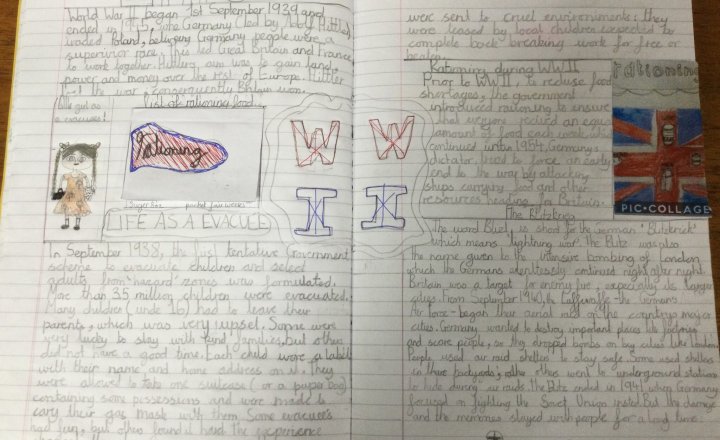Image of Year 5 (Class 14) - English - WW2 Non-Chronological Reports