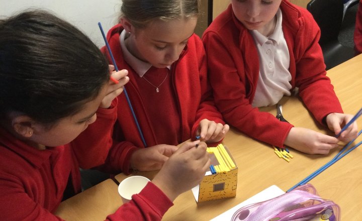 Image of Year 5 (Class 14) - R.E - Jewish Sukkah