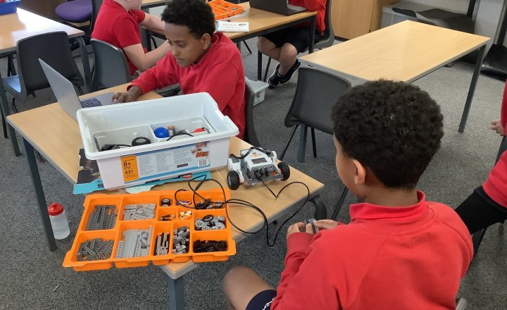 Image of Year 5 - Computing Club - Lego Mindstorms Sound Sensor