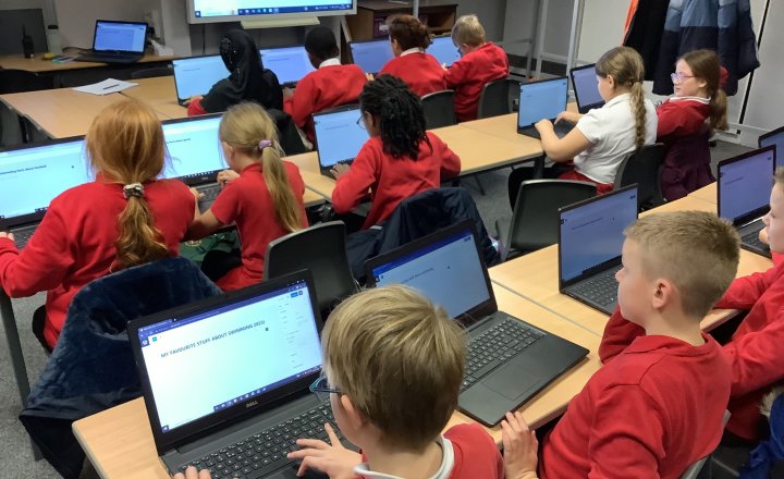 Image of Year 5 - Computing - ICT Club (Wordpress Introduction)