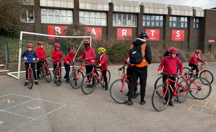 Image of Year 5 - P.E - Bikeability