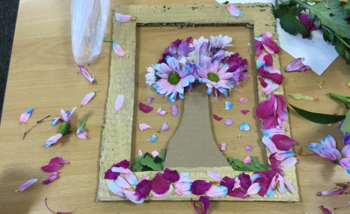 Image of Year 6 (Class 14) - Art - Nature Inspired Pictures