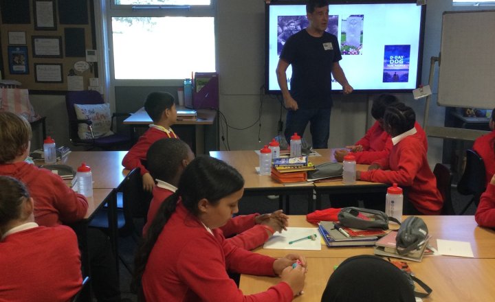 Image of Year 6 (Class 14) - English - Author Visit (Tom Palmer)