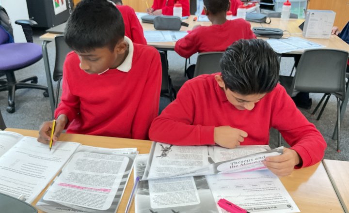 Image of Year 6 (Class 15) - English - Theseus and the Minotaur